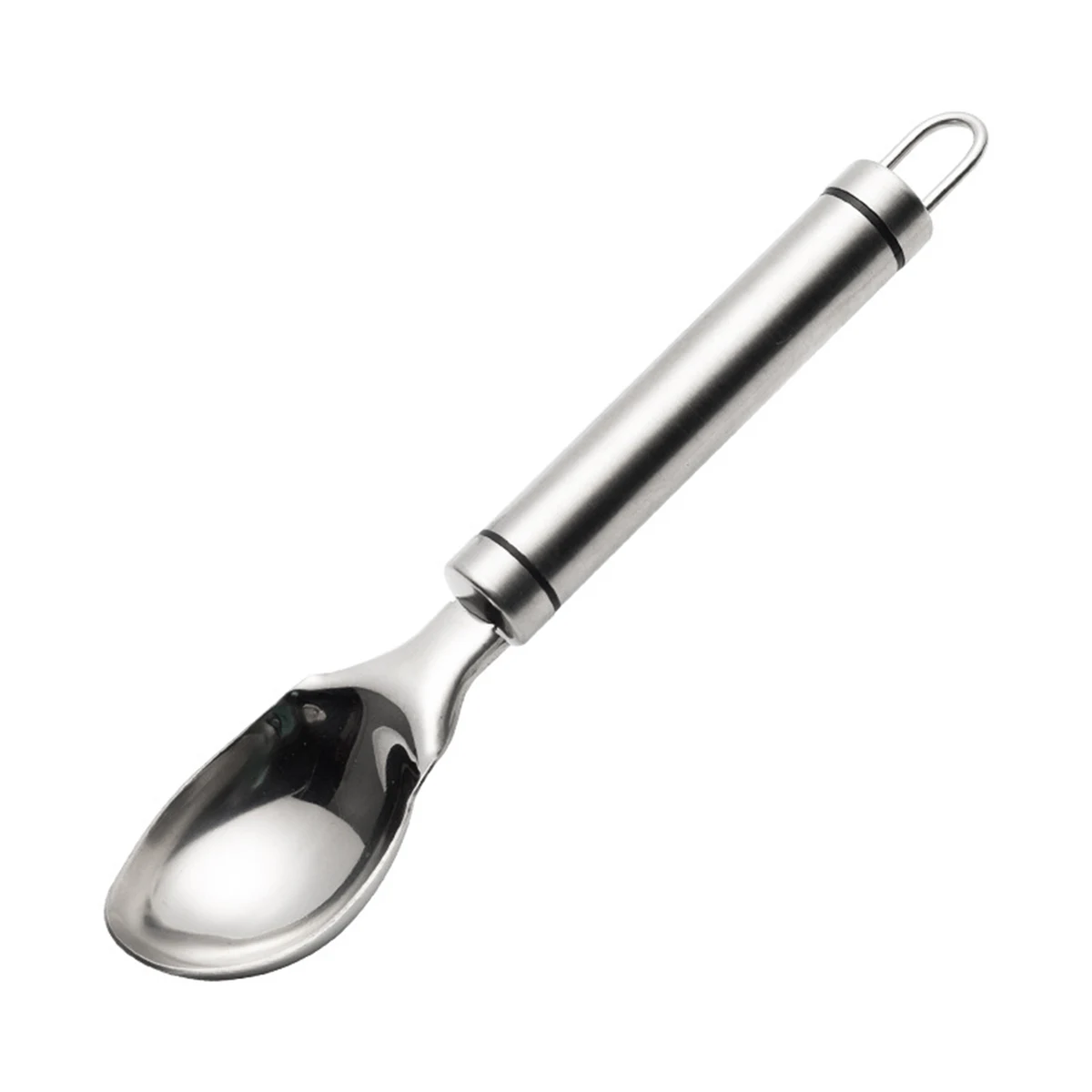 Metal Stainless Steel Ice Cream Spoon 1