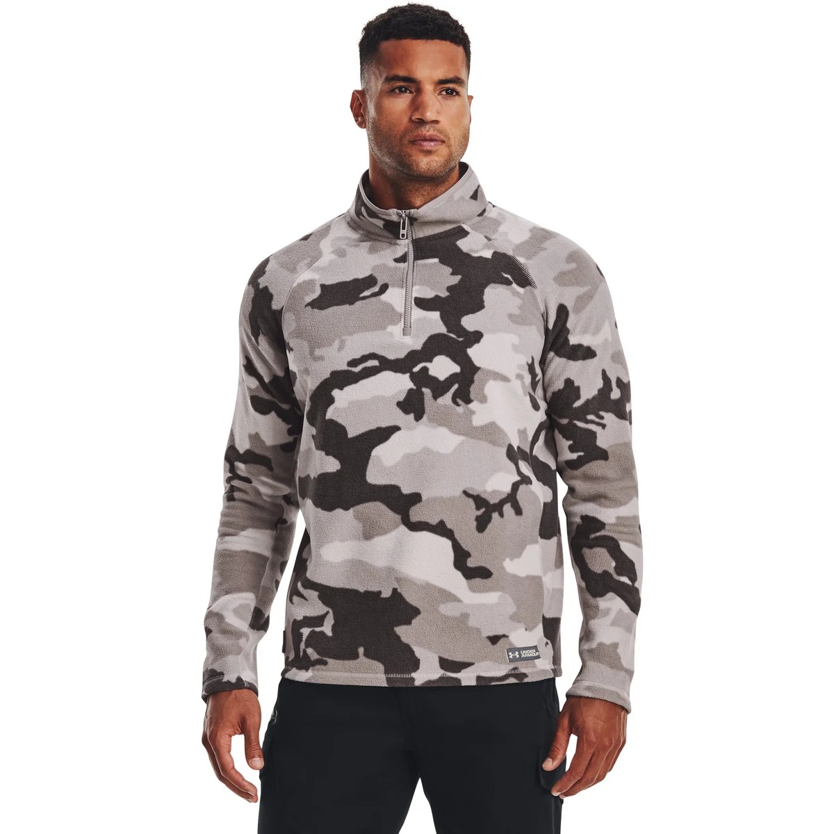 Men's UA Turbofleece Printed Zip 1