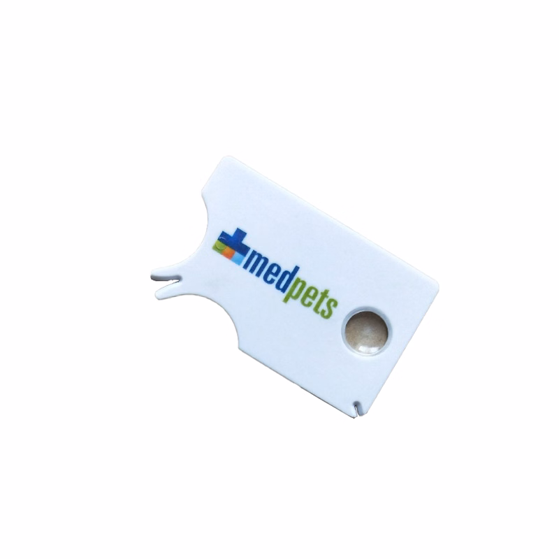 Custom Tick Remover Card with Magnifier