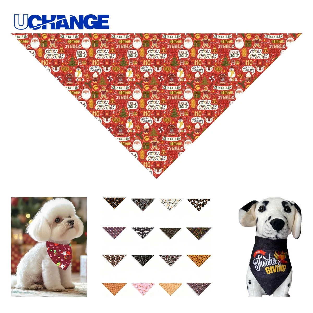 Festive Pet Bandana 1