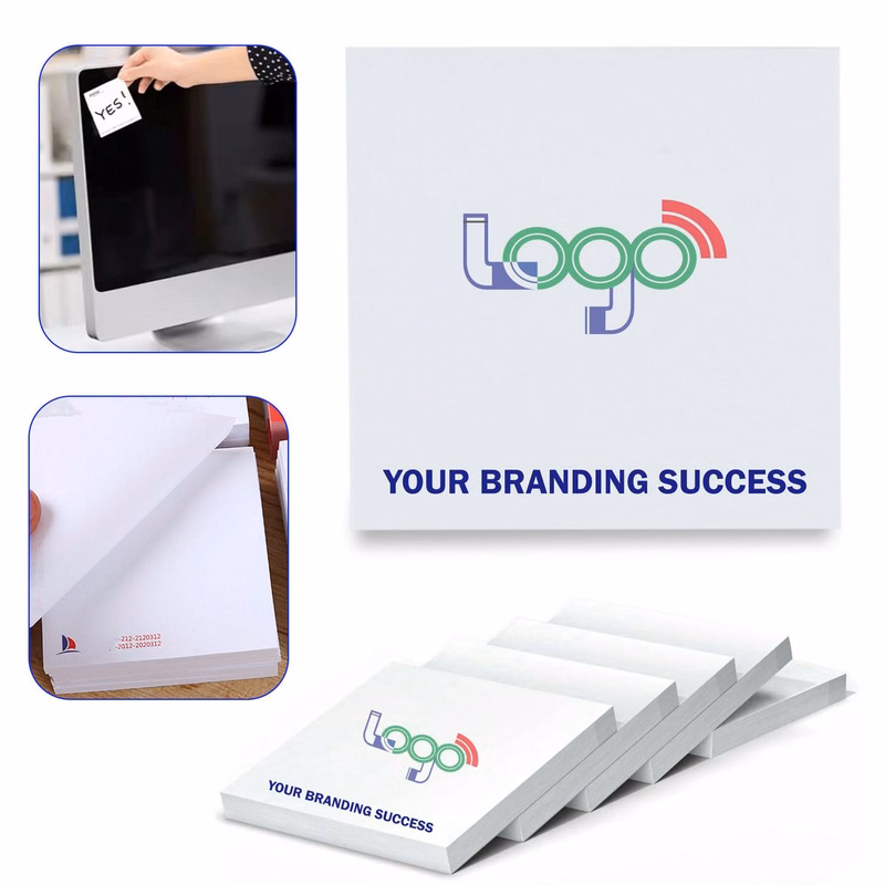 MOQ20 3x3 Inch Personalized Sticky Note Pads