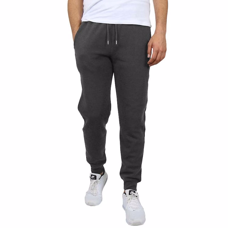Men's Heavyweight Fleece Joggers - Charcoal S-2X Pockets
