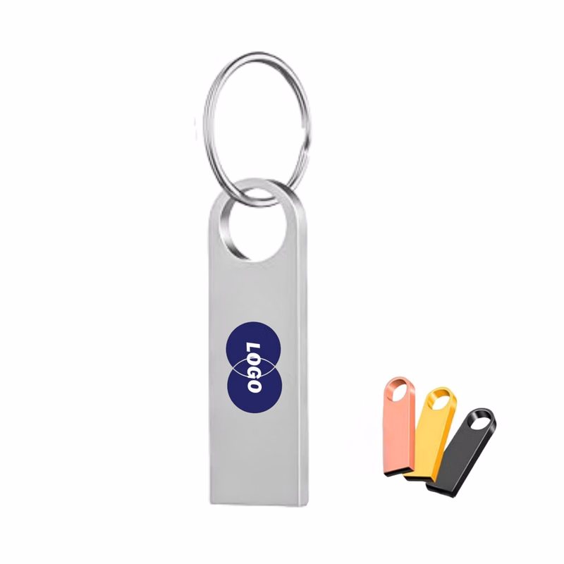 4GB Metal USB C Flash Drives With Keychains