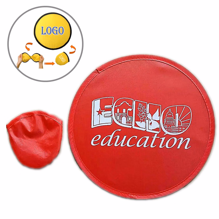 Folding Flying Disc With Pouch