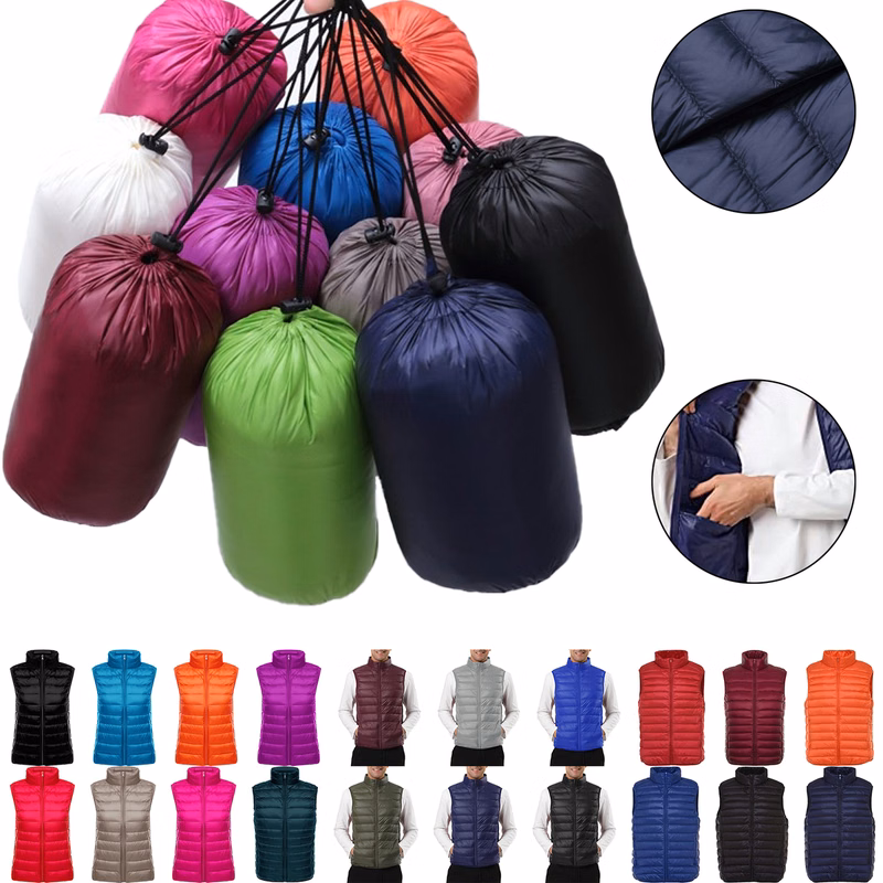 Outdoor Lightweight Packable Puffer Vest