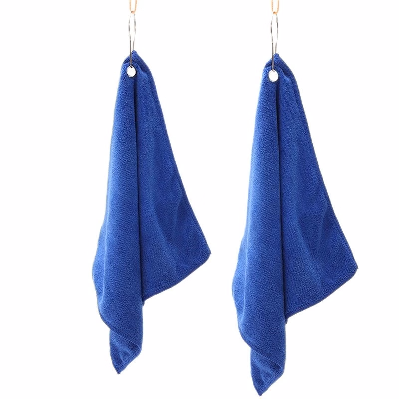 Microfiber Golf Towel With Metal Grommet & Clip