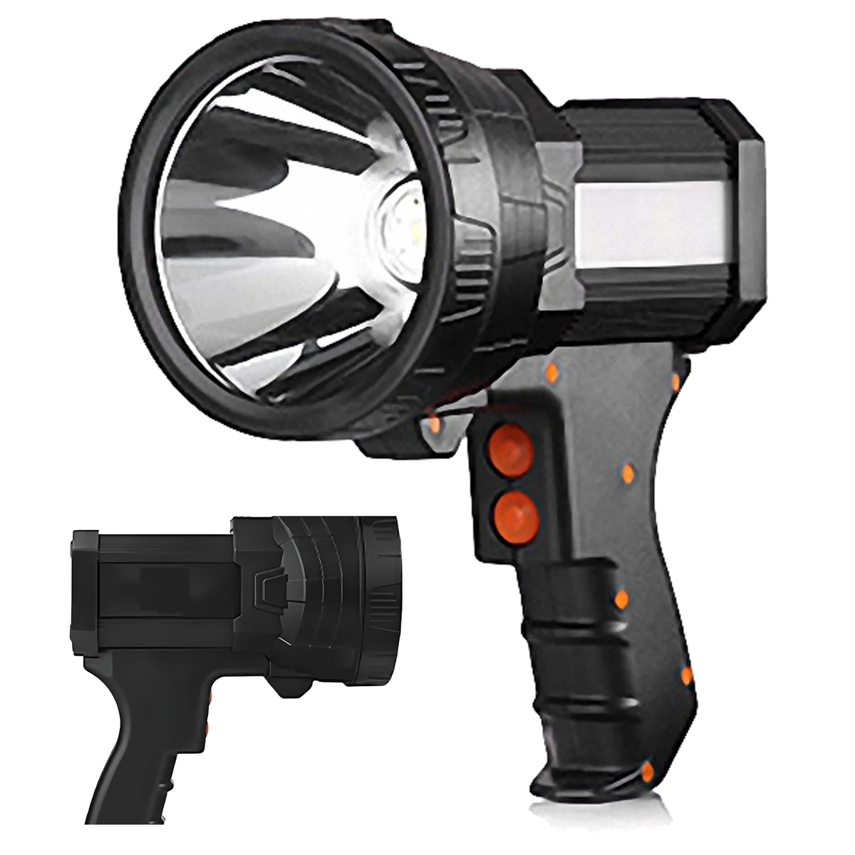 High-Powered Rechargeable Handheld Flashlight 10000 Lumens 1