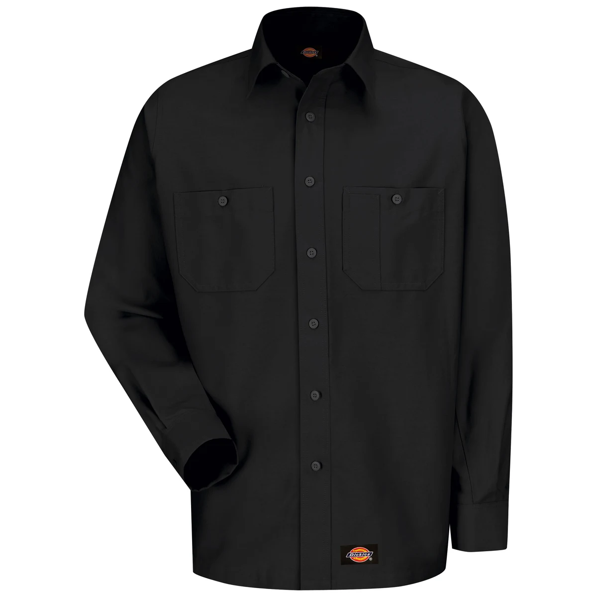 Dickies® Men's Canvas Long-Sleeve Work Shirt 1