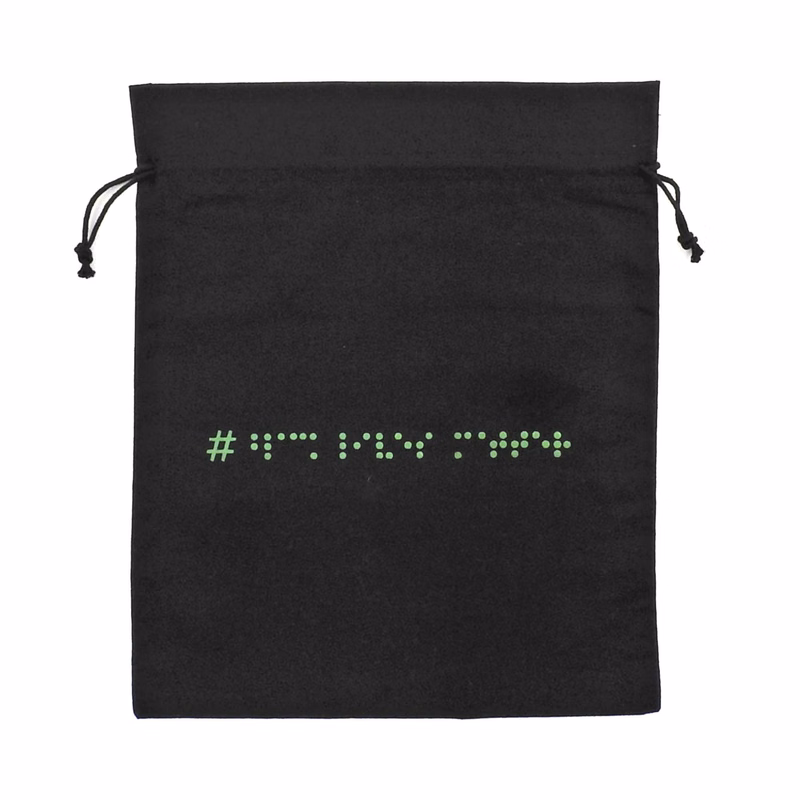 "Duplex" Cotton Double Drawstring Bag 8 x 10"