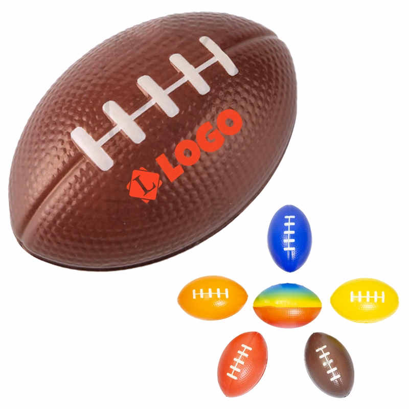 PU Decompression Sponge Stress Relief Mini Rugby Ball