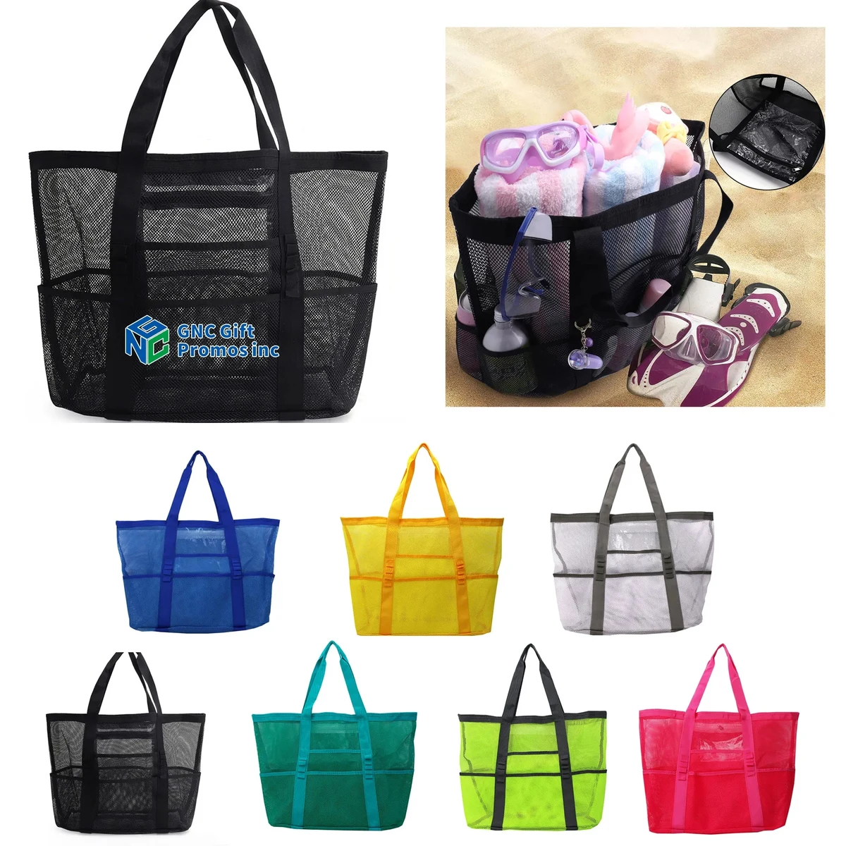 Seaside Travel Grid Storage Bag 1