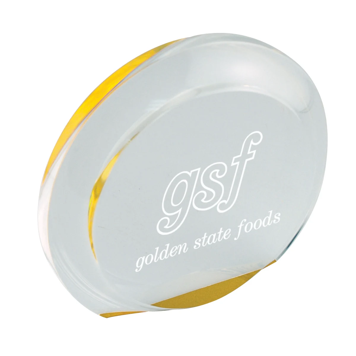 Round Halo Acrylic Award 1