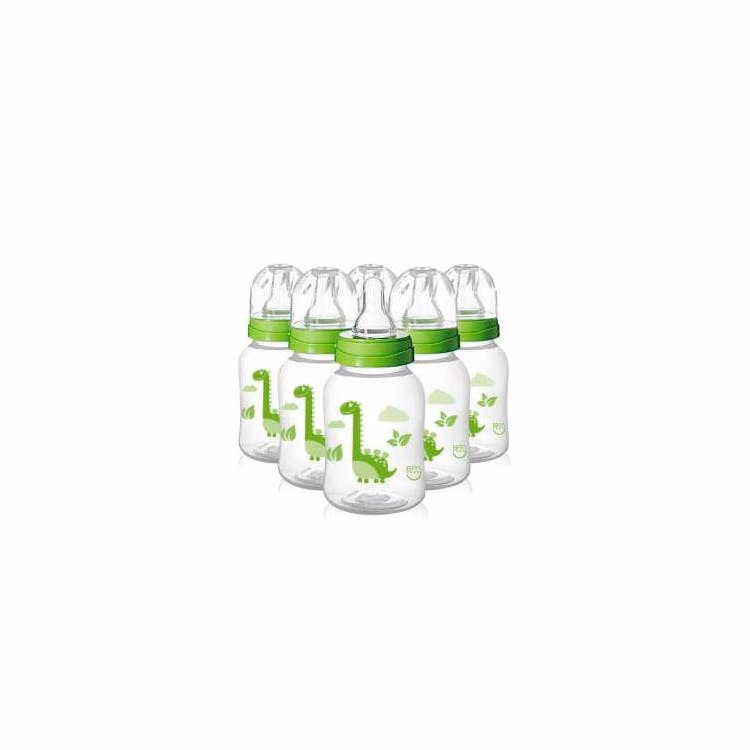 Evenflo Clear Bottles 4oz 6pk