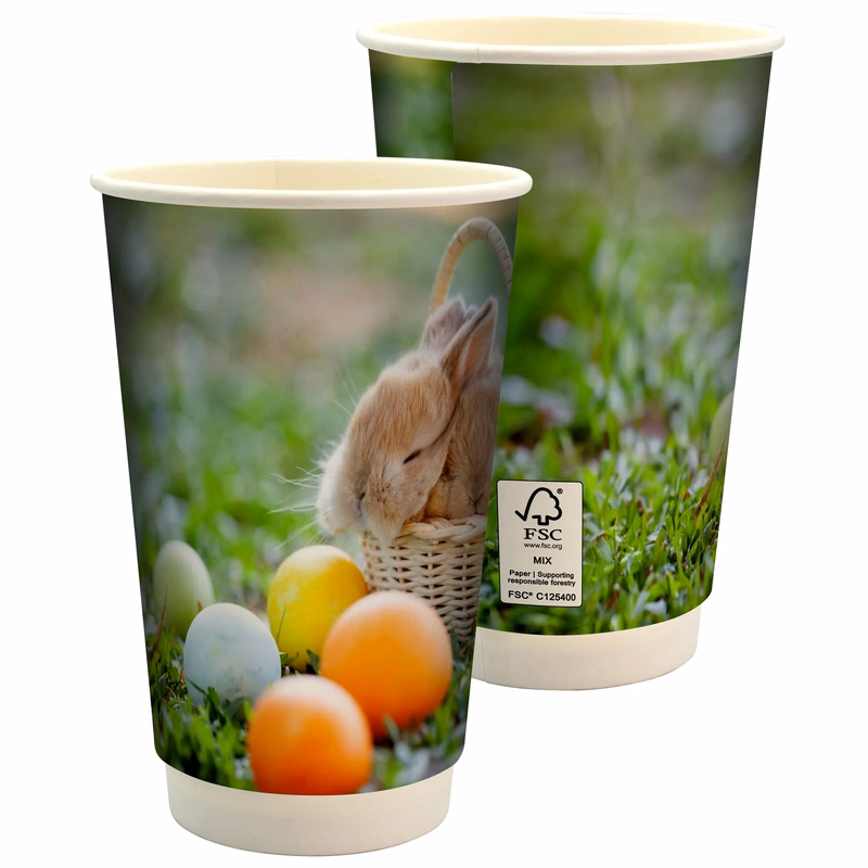 16 OZ. FULL COLOR EASTER PAPER CUP