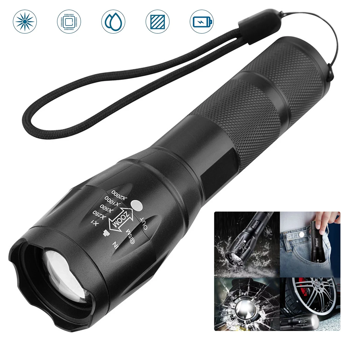 LED Handheld Flashlight 1