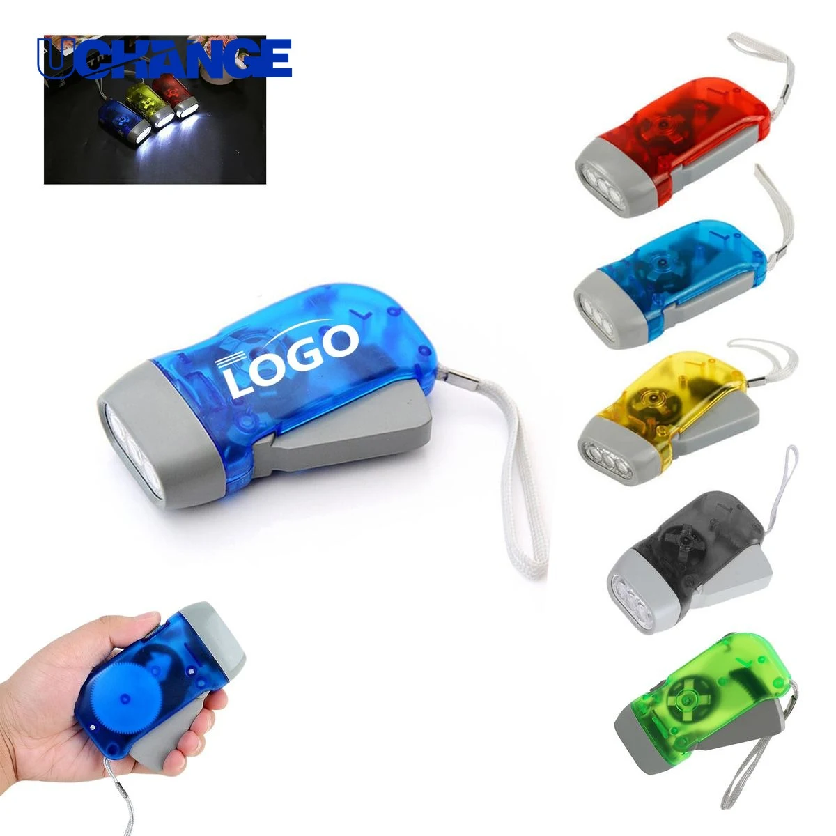 Hand Press Flashlight Tool for Outdoor Use 1