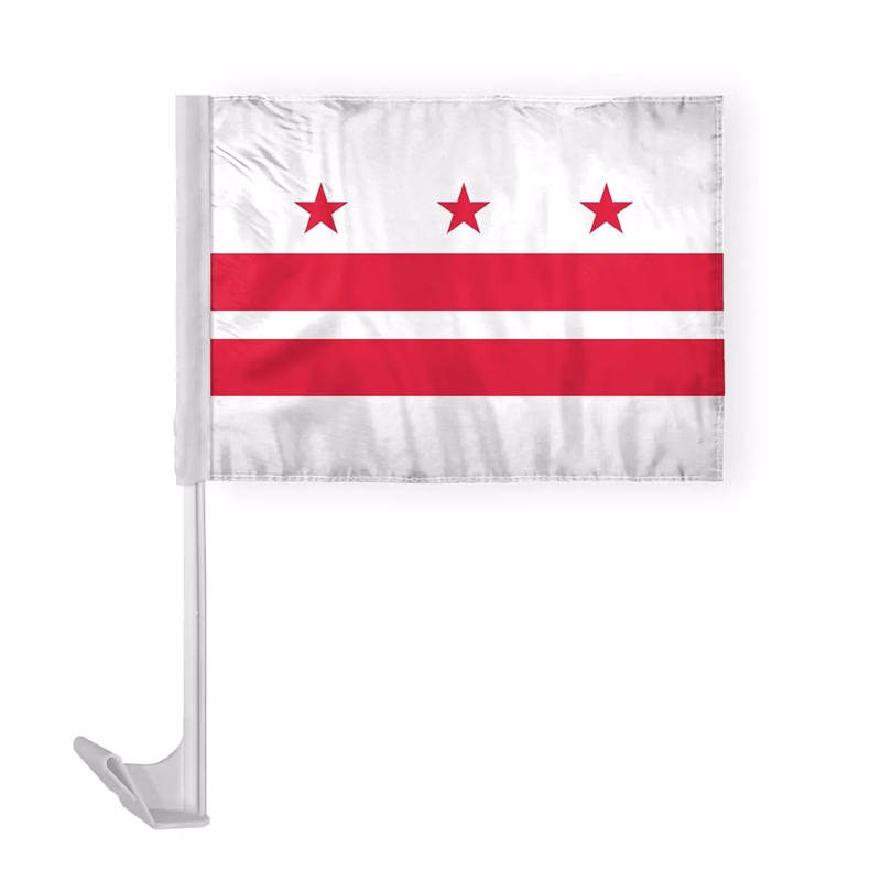 12"x16" & 10.5''x15'' District of Coloumbia Car Flags