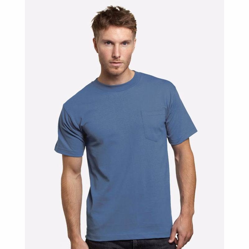 Unisex USA-Made Pocket T-Shirt - 7100