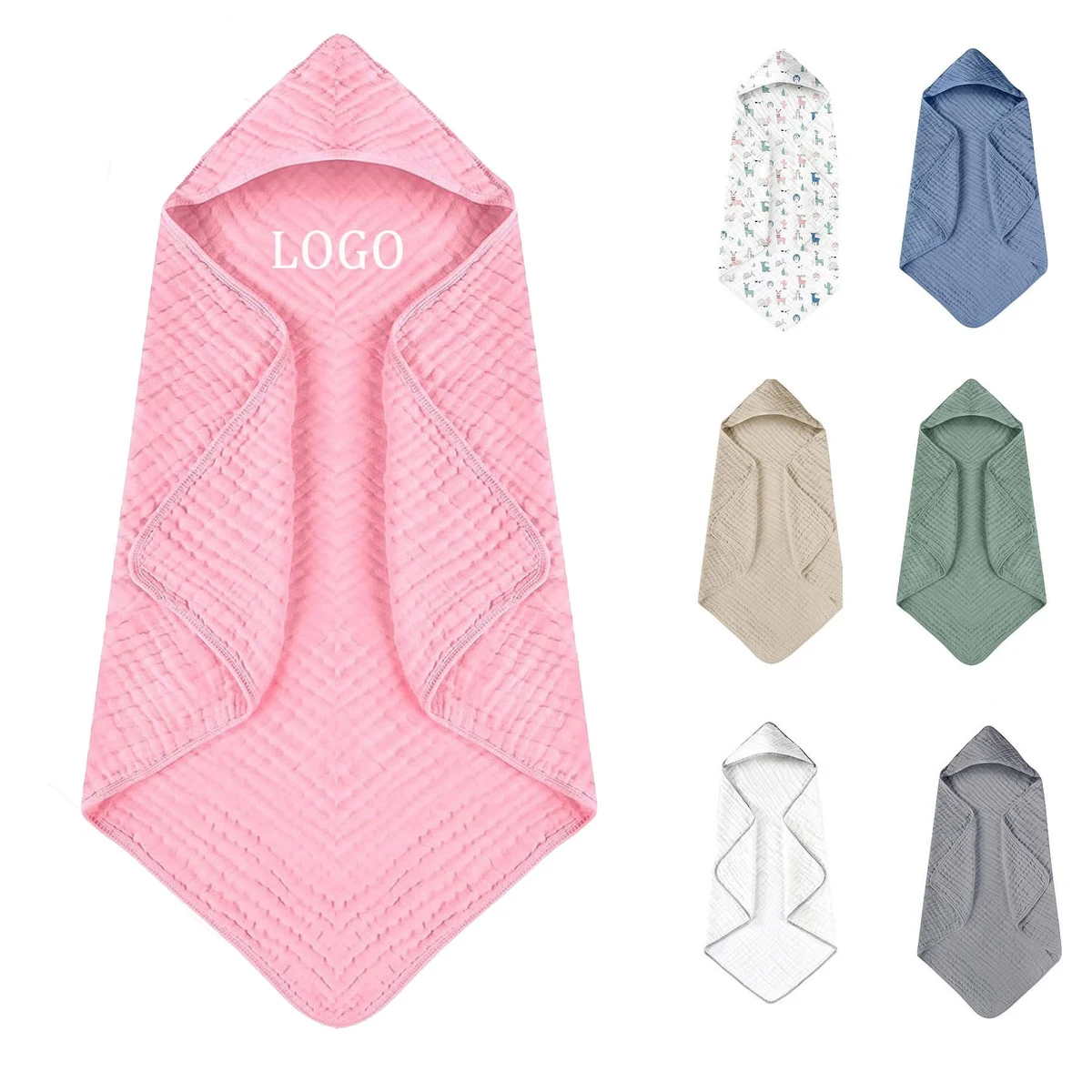 Baby Hooded Bath Towel 1