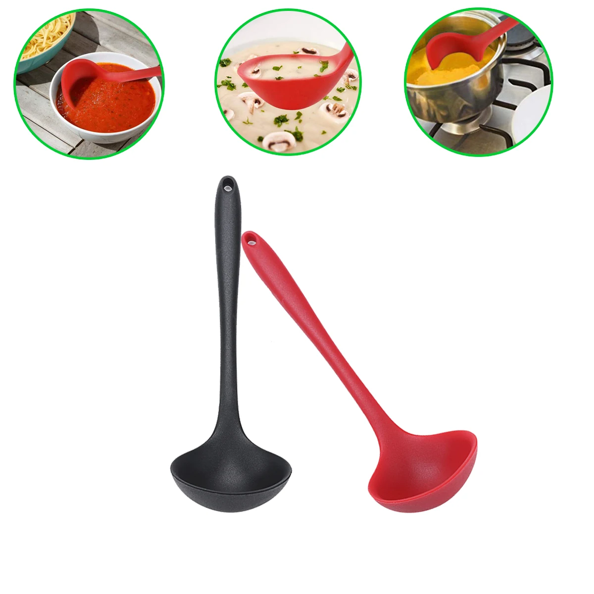 Silicone Soup Spoon 1