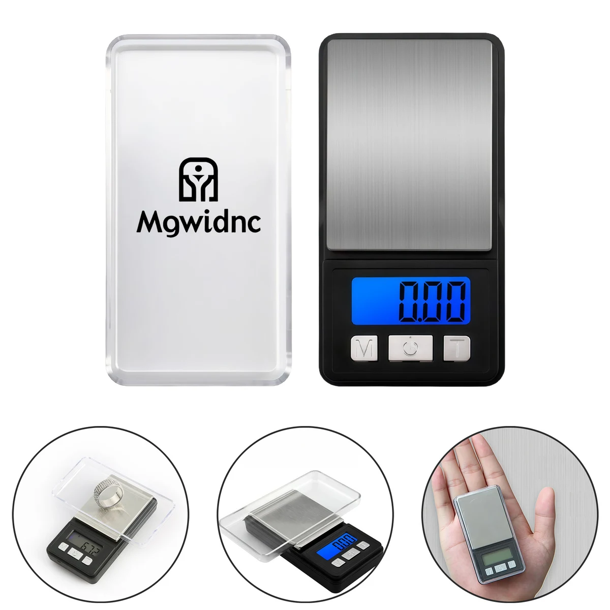 500g/0.1g Mini Digital Scale with LCD Backlight 1