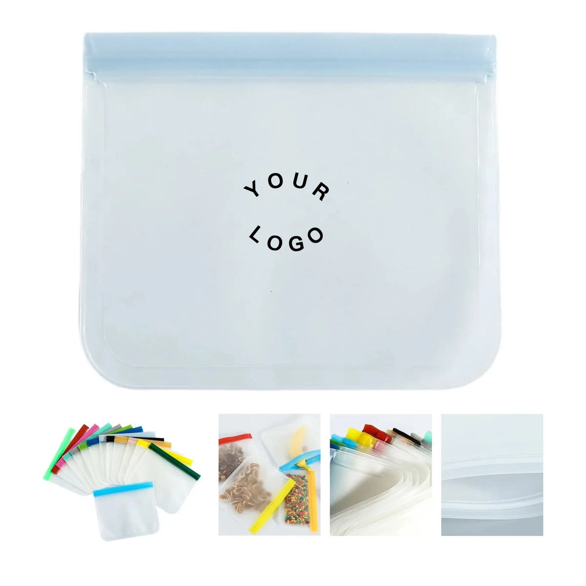 Transparent PEVA Food Bag for Kitchen Organization 1