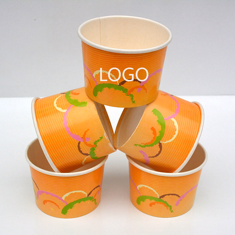 5 ounce Disposable Paper Ice Cream Cup