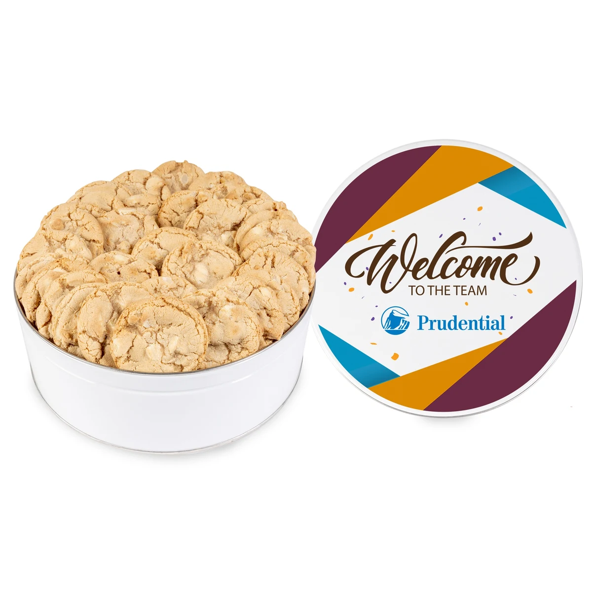 Fresh Beginnings Macadamia Nut Cookie Tin (Large) 1