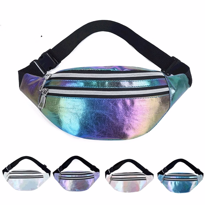 Fanny Pack for Women Glitter Waist Bag