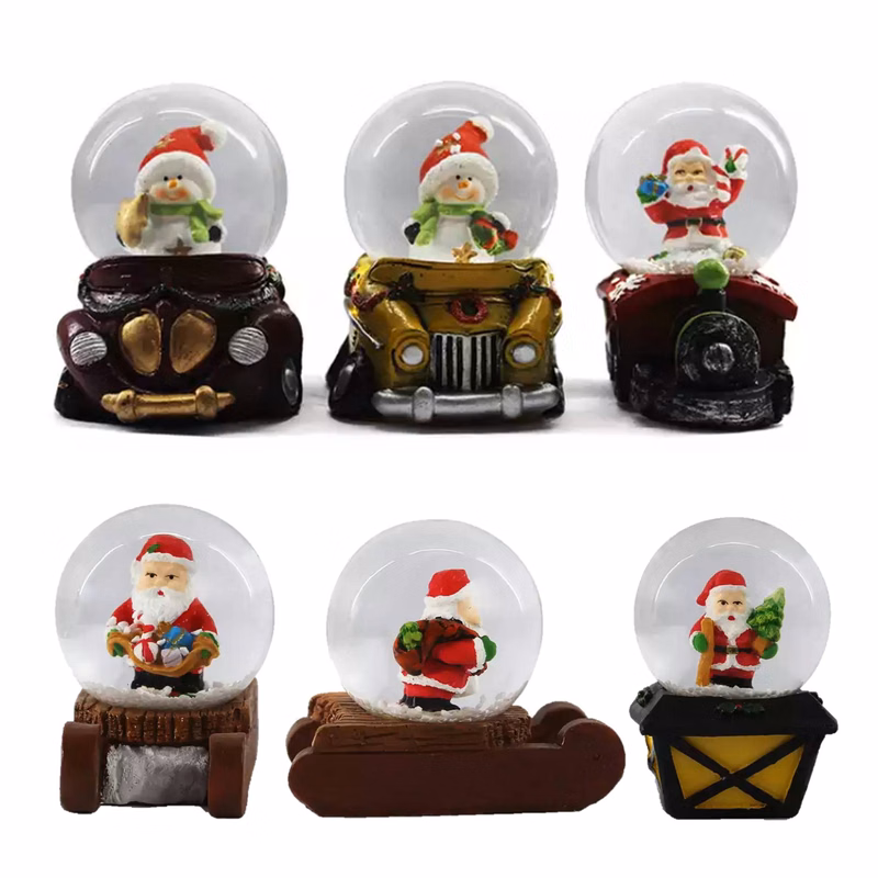 Custom Christmas Santa Claus Snow Globe