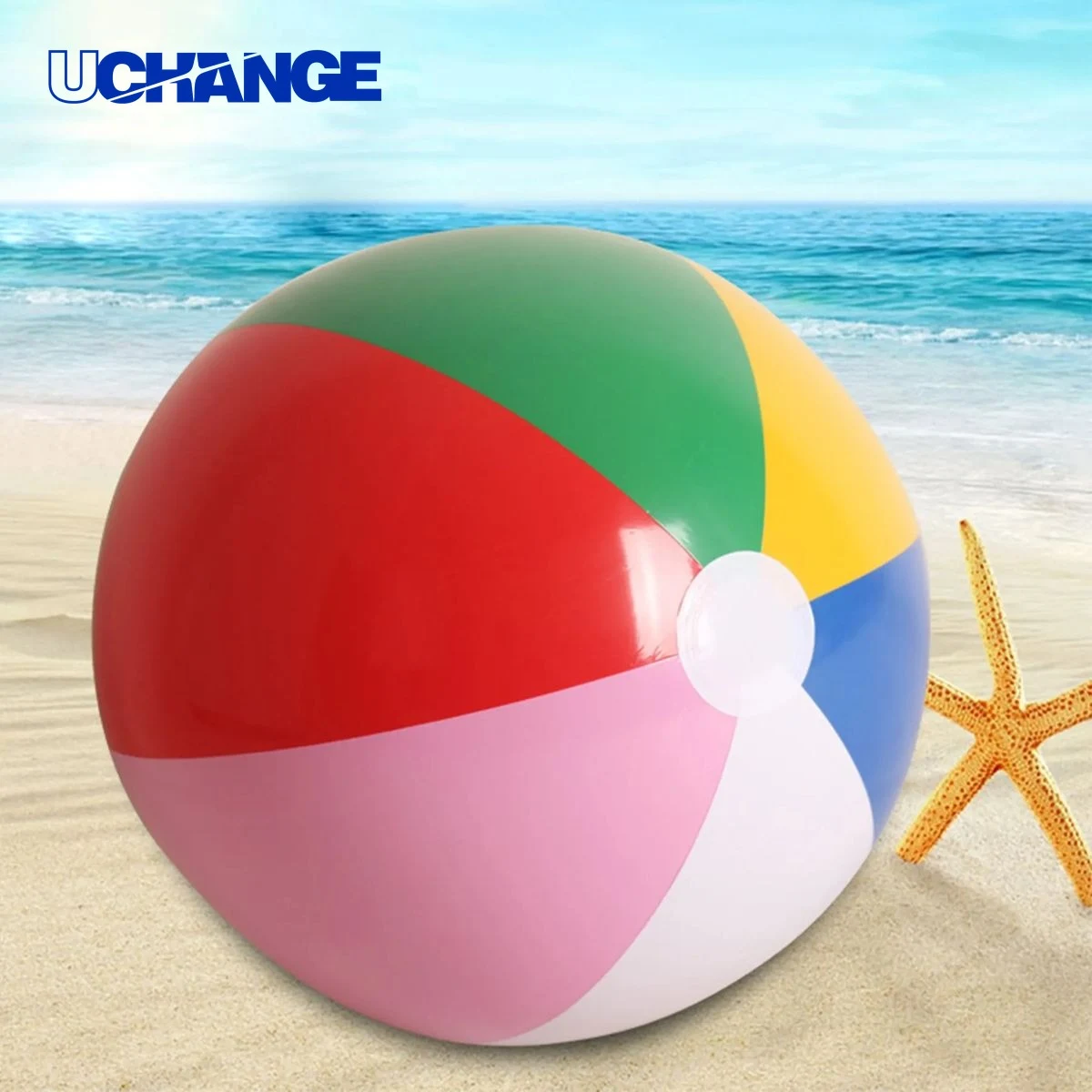 11 Inch Inflatable Beach Ball With 6 Panels 1