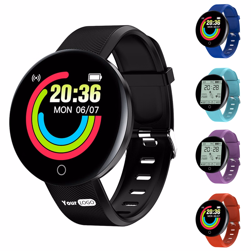 Tpu Circular Health Monitoring Screen Smart Bracelet