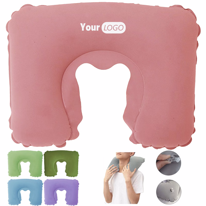 Pvc Compact Inflatable Neck Pillow