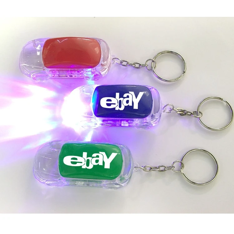 Car shape LED flashlight Key chain 1