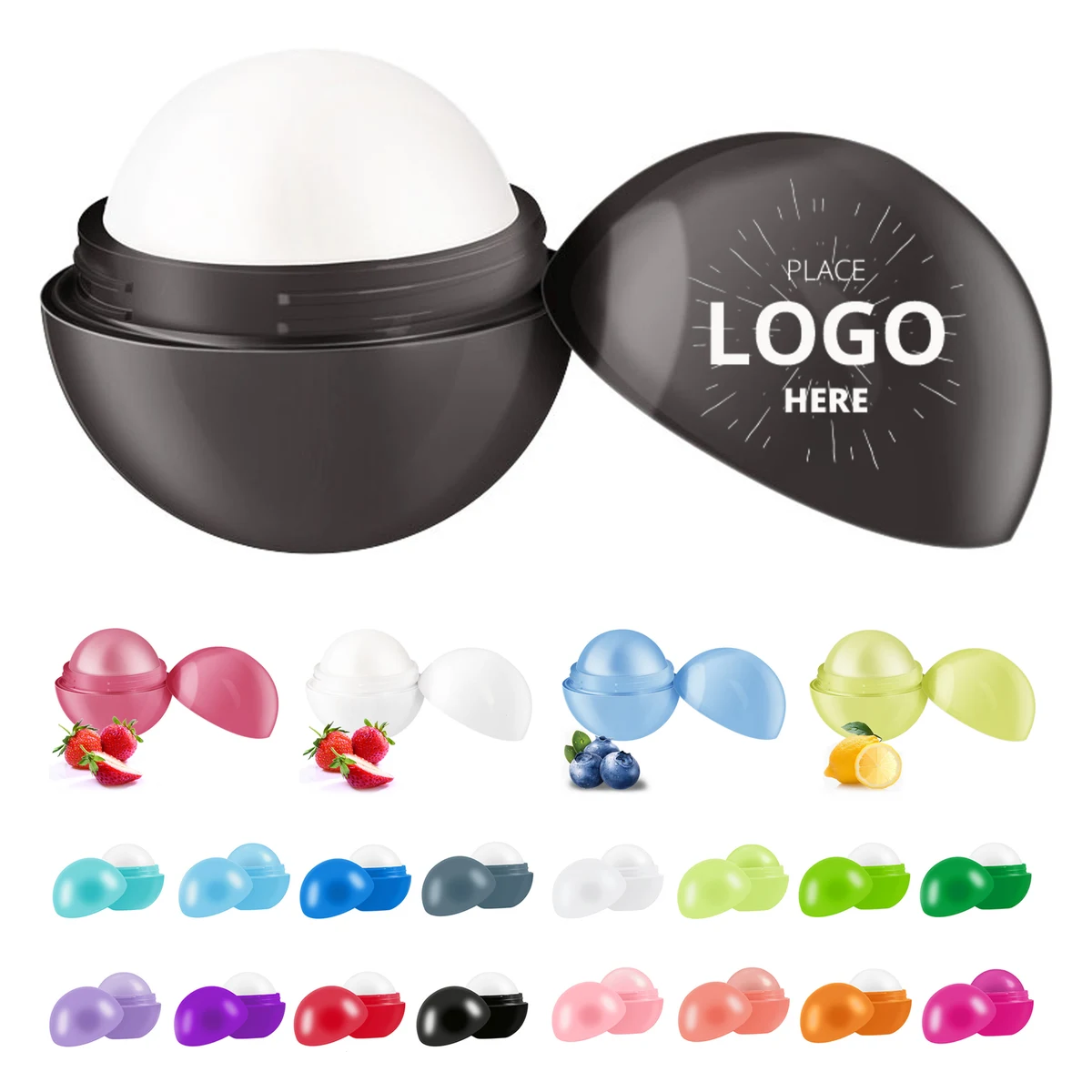 Colorful Ball Lip Balm 1