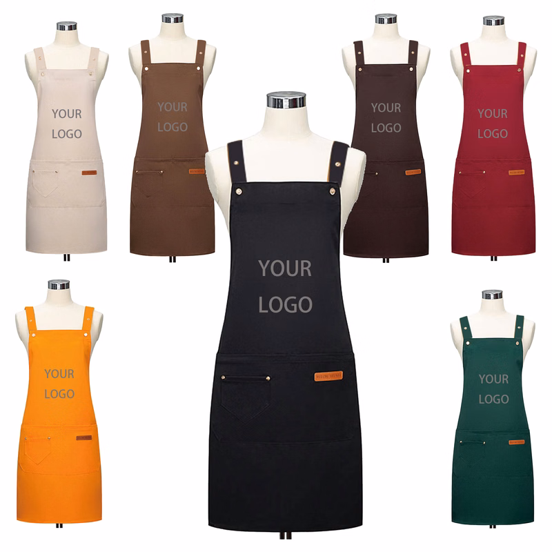 Water and Oil Repellent Kitchen Apron