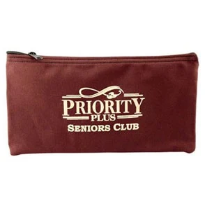 10 Oz. Colored Canvas Large Standard Deposit/ Organizer Bag 1