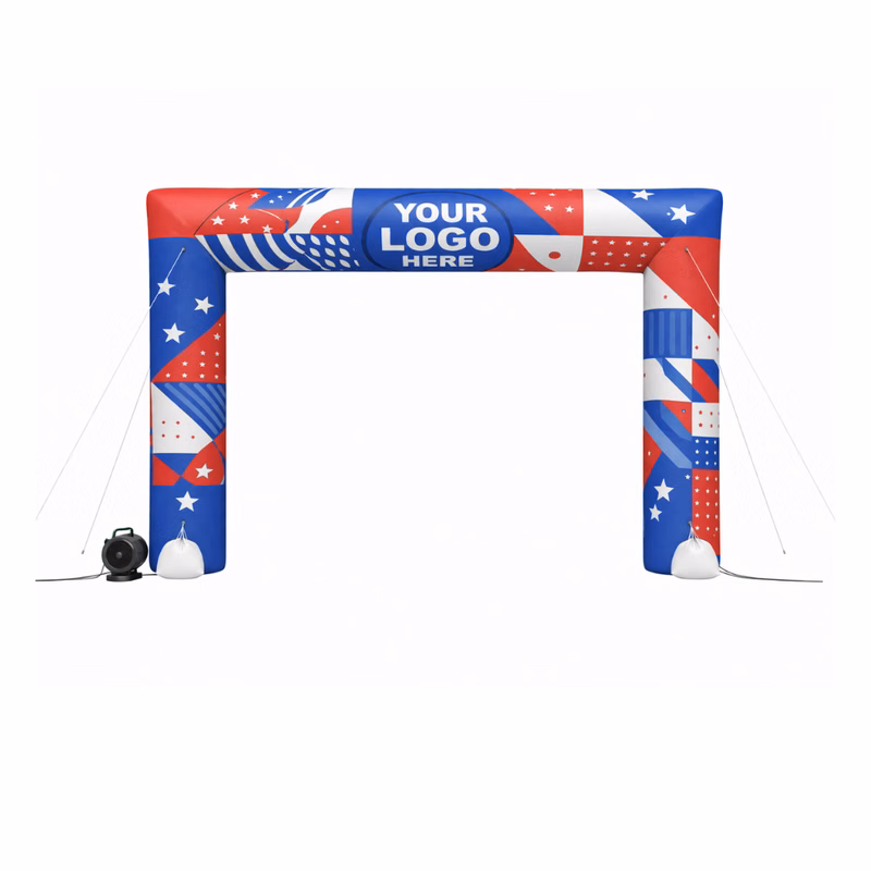 20' Cold Air Arch Square Digital Logo