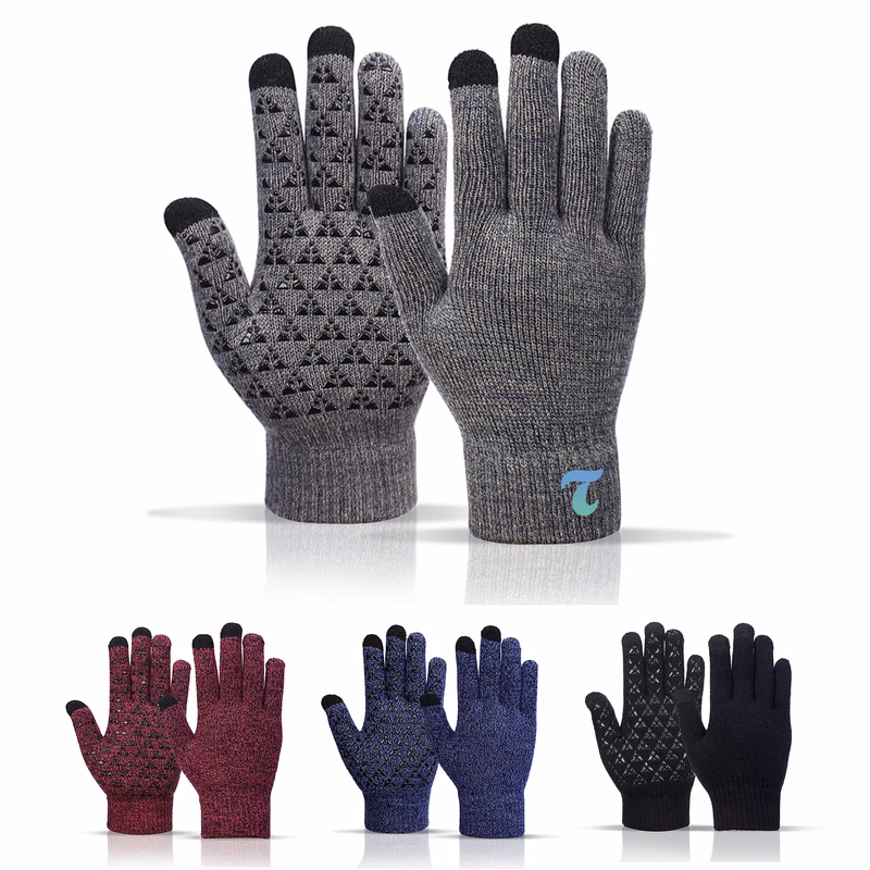 Touch Screen Warm Winter Knit Gloves MOQ20