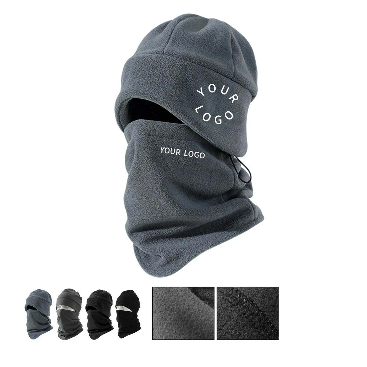 Cold Weather Hat and Scarf Set with Soft Lining 1