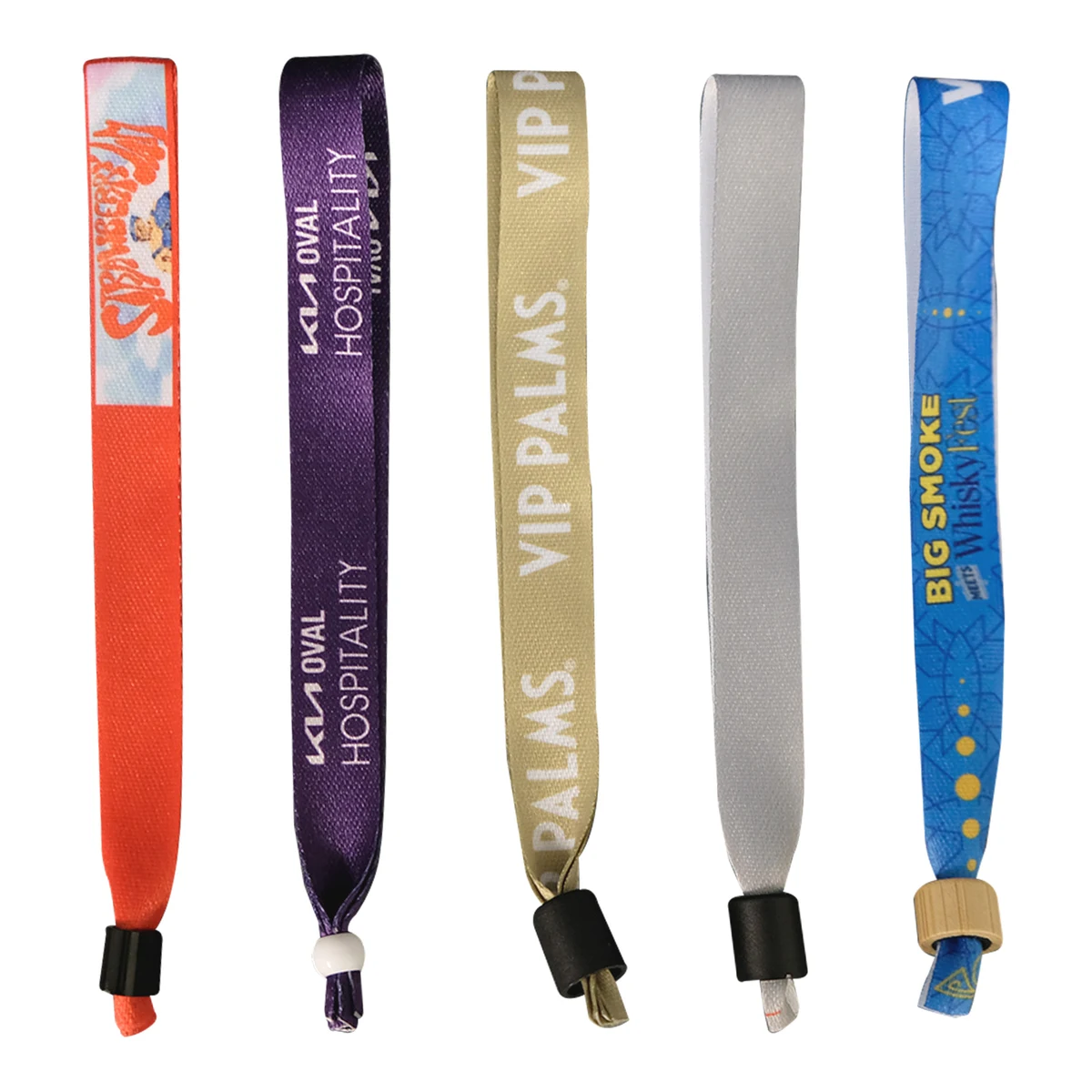 Sublimated Fabric Festival Bracelet 1