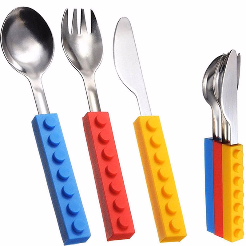 Brick Toys Utensils Set