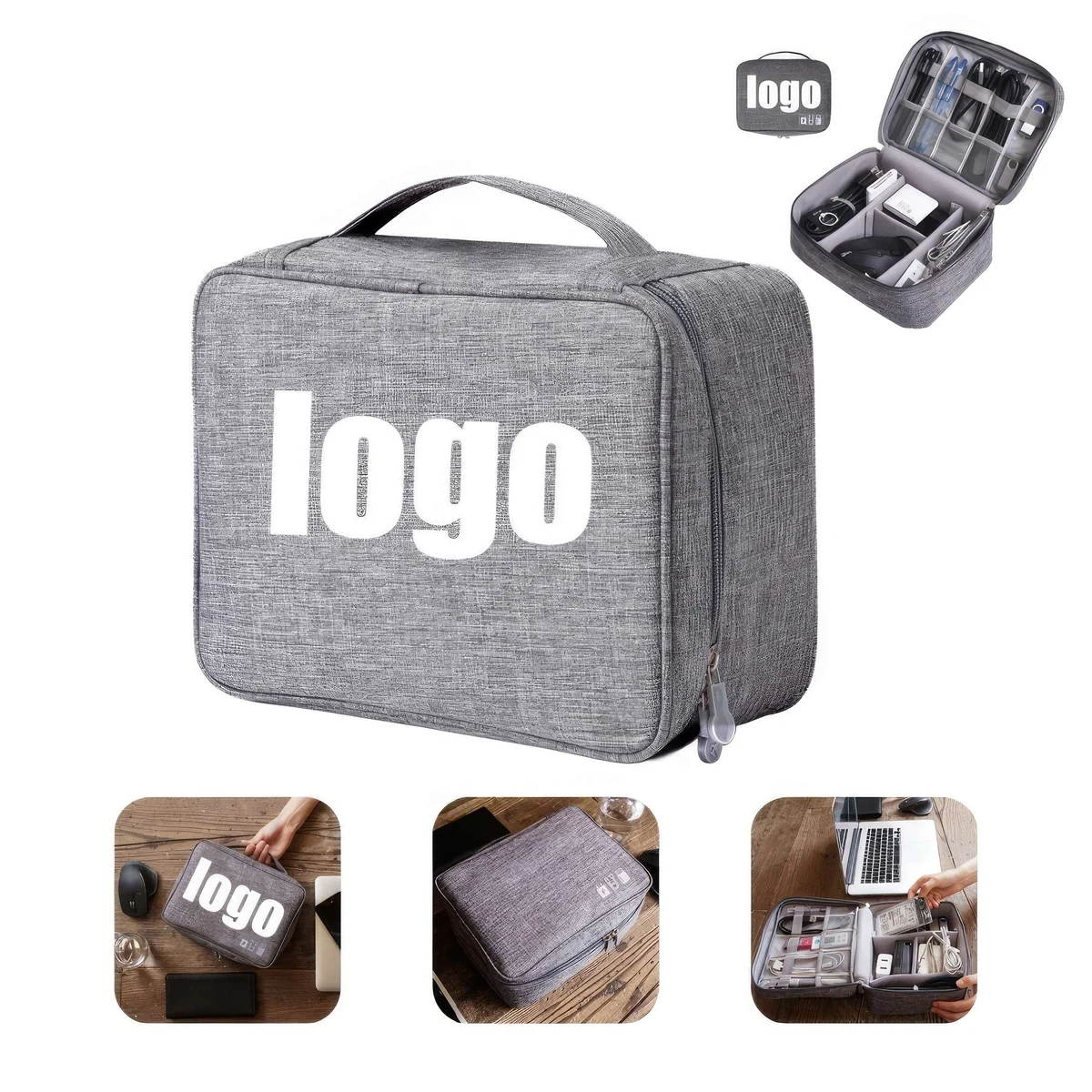 Electronics Cable Charger Organizer Bag 1