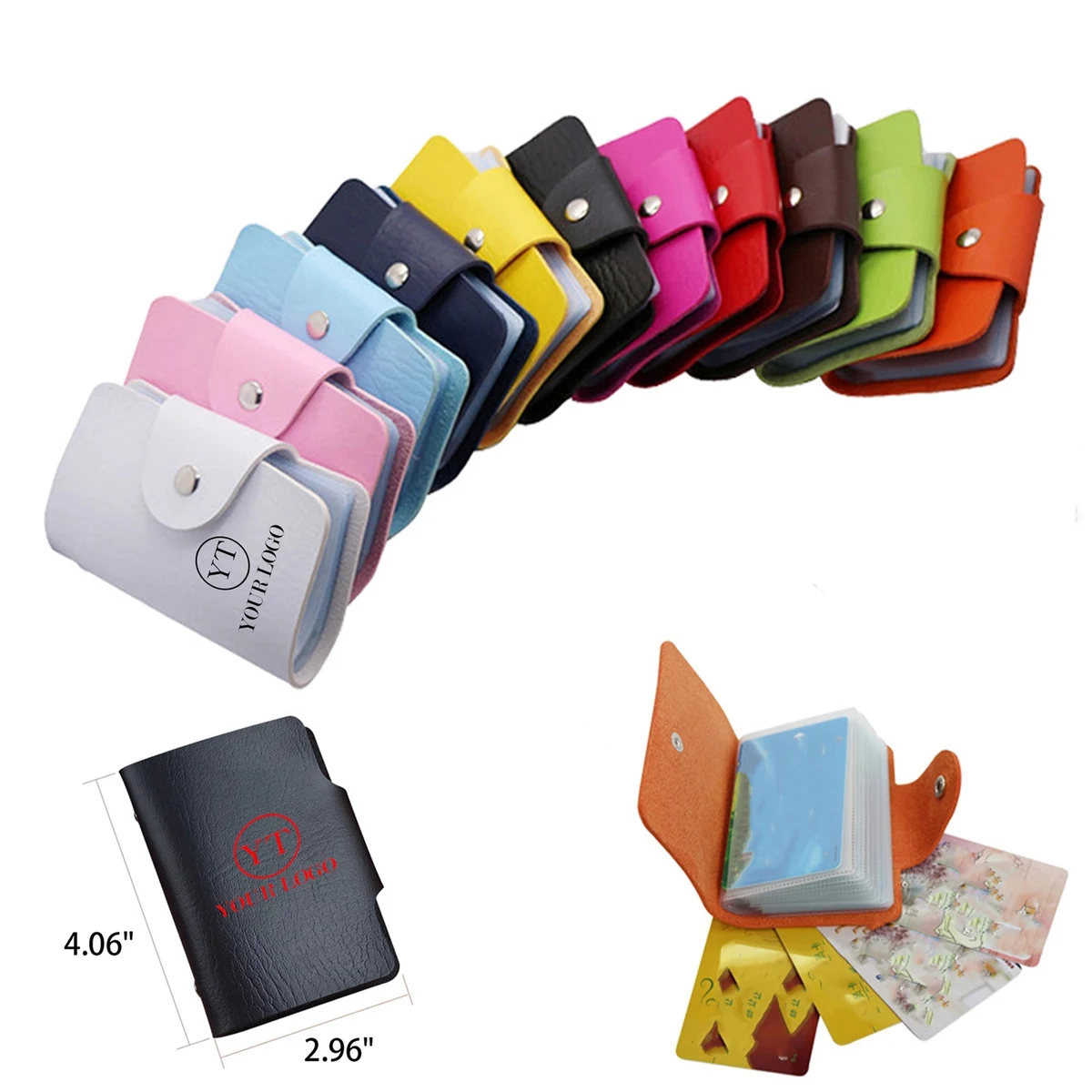 Soft PU Leather Credit Card Holder 1