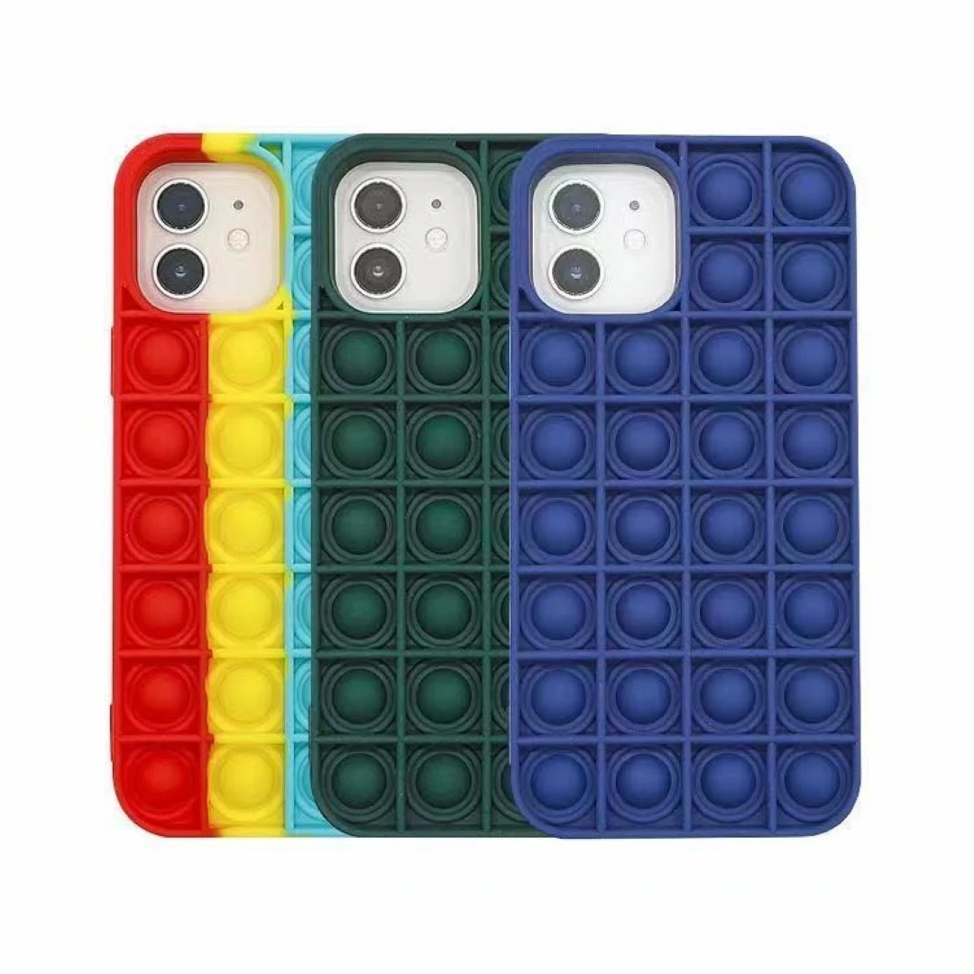 Push Pop Bubble Fidget Sensory Phone Case 1