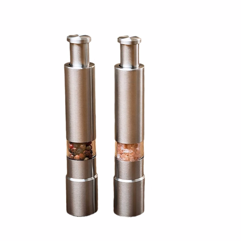 One Hand Press Spice Grinder