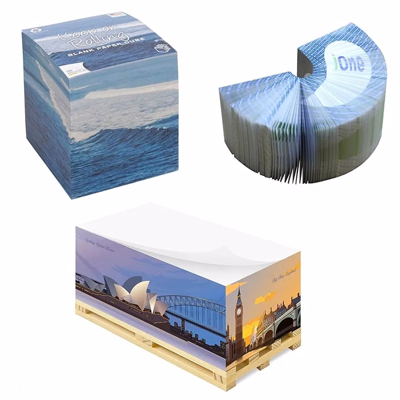 3" x 3" Adhesive Sticky Notepad Cube 500 Sheets