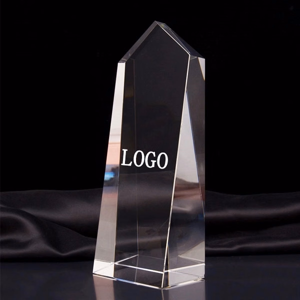 Clear Crystal Souvenir Trophy Awards