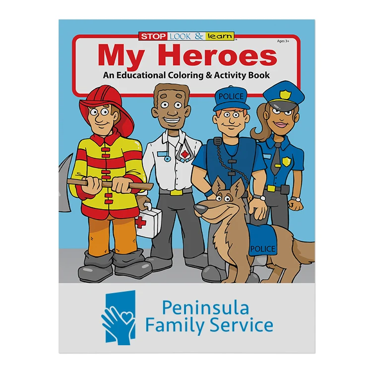 My Heroes Coloring Book 1