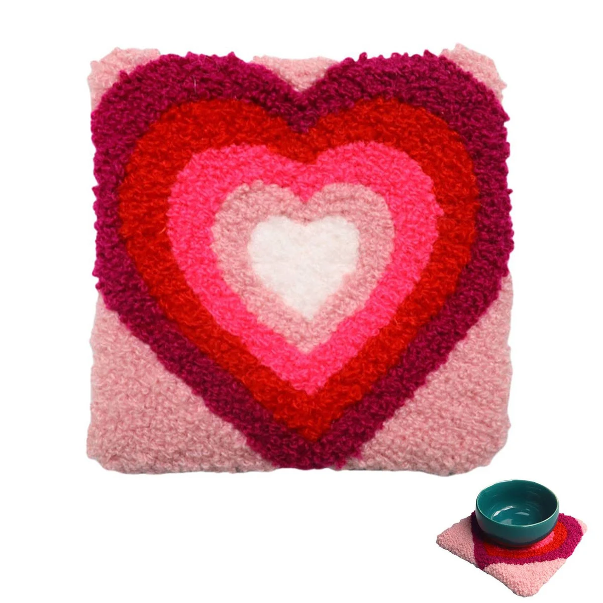 Custom Square Plush Coaster 1